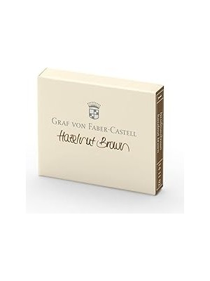 SHC4200 Graf Von Faber-Castell Dolma Kalem Kartuşu 6'lı Kahve