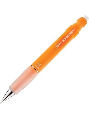 SHC4200 Serve Deep Mekanik Kurşun Kalem 1.3mm, Kalın Gövde, Yumuşak Grip, Fosforlu Turuncu