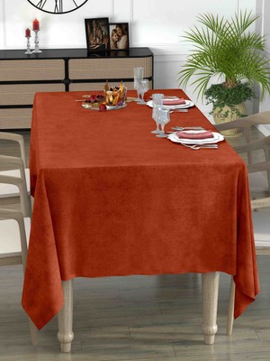 Ayzen Home  Arvin Serisi Kadife Dokulu Masa Örtüsü