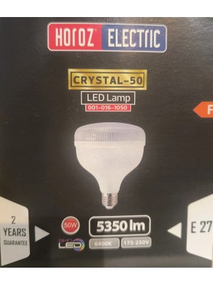 Horoz Electric Horoz Crystal 50 LED Ampul