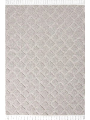 Has 1950 Taigo 197506 Bej - Zamansız Şıklıkta Geometrik Bej Halı