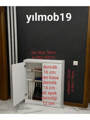 Boru Gizleme Dolabı 70*120
