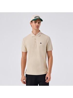 Ellesse 6SM5010-BG Polo Yaka Erkek T-Shirt - Bej