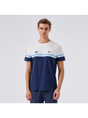 Ellesse 6SM5014-NV Bisiklet Yaka Erkek T-Shirt - Lacivert