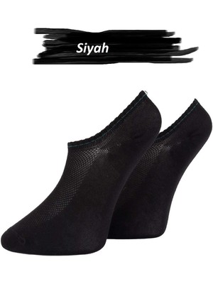 Jiber Erkek Bambu Likralı Sneaker Çorap 7051 - 6 Adet