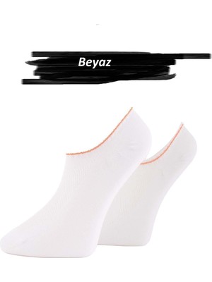 Jiber Erkek Bambu Likralı Sneaker Çorap 7051 - 6 Adet