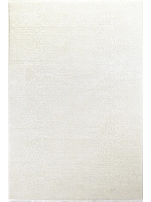 Has 1950 Akik 198616 Krem - Spor Saçak Detaylı Kolay Temizlenebilir Halı