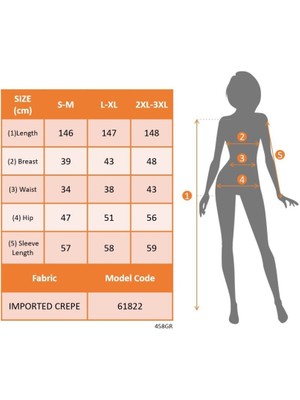 Infivento Kadın Uzun Kollu Madonna Yakalı Yırtmaç Detaylı Uzun Ithal Krep Elbise