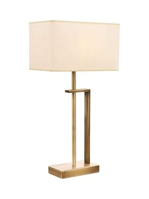 SHC4200 Avonni ML-9109-1E Eskitme Kaplama Masa Lambası, E27, Metal, 35CM