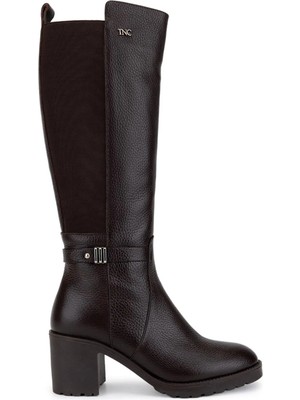 Kemal Tanca Kadın Deri Çizme Çizme 94 710C Bn Czm Sk19/20