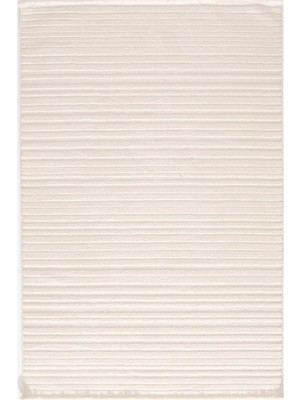 Has 1950 Elyse 193101 Krem - Sade ve Zarif Görünümlü Krem Halı