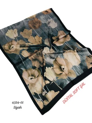 Sedef Dijital Soft Şal