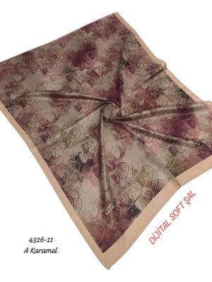 Sedef Dijital Soft Şal