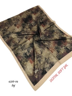 Sedef Dijital Soft Şal