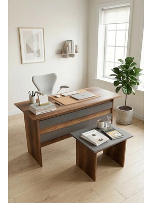 Robin Home Verona  Ofis Büro Masa Takımı Ofis Masası  Sehpa