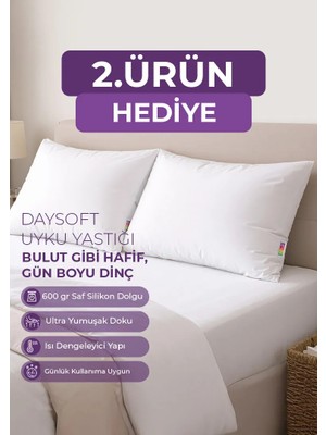 Days In Colours Mikro Silikon Yastık - DaySoft Serisi - 600 GRAM (Bir Alana Bir Bedava)