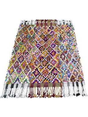 Zehra Abla Halı El Dokuma Otantik Reyhanlı Adana Tülü Yün Kilim 7083