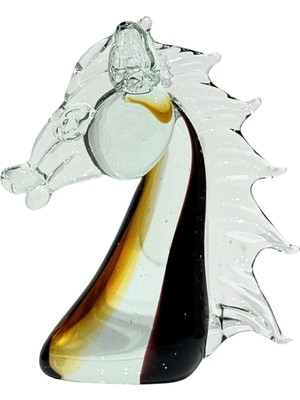 Lara Decor Siyah Amber Cam At Obje