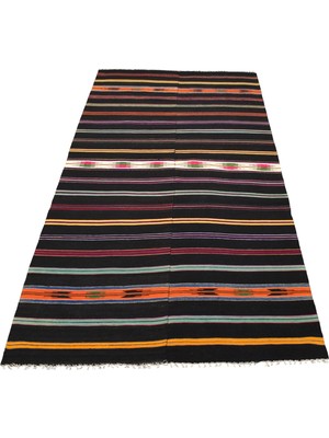 Zehra Abla Halı El Dokuma Balıkesir Benzersiz Otantik Perde Yün Kilim 7076