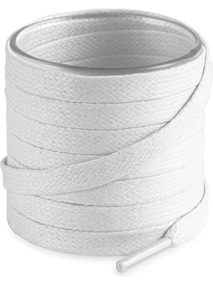 Foottab 70 cm Yassı Mumlu Bağcık,  Spor Klasik Ayakkabı Bağcığı Ipi, 1 Çift