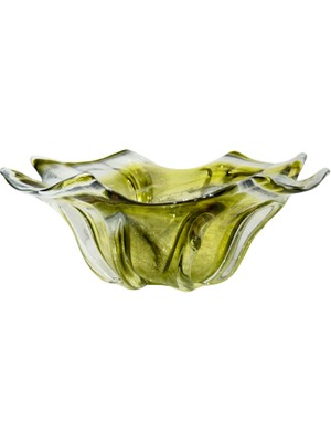 Lara Decor Green Simli Cam Tabak