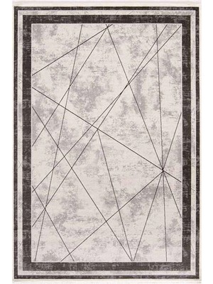 Has 1950 Havin 194801 Gri - Kolay Temizlenen Makine Halısı