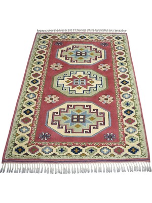 Zehra Abla Halı Yeni El Dokuma Benzersiz Ender Niğde Kars Yörük Yün Halı 7093