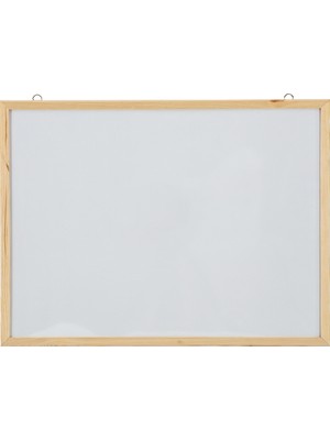 İnter 60X90 Yazı Tahtası D.M Ahşap Çerçeve 385 Ekonomik Kullanışlı Doğal Renk