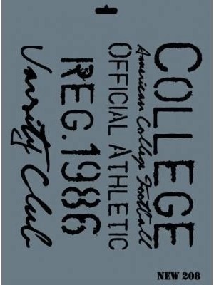 SHC4200 Mey Ithalat® New Seri N-208 Stencil 35X25 cm