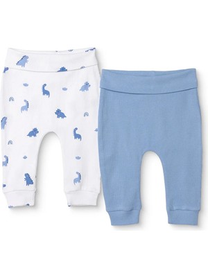 Hellobaby Erkek Bebek 2li Alt Dinozor Baskılı Patiksiz
