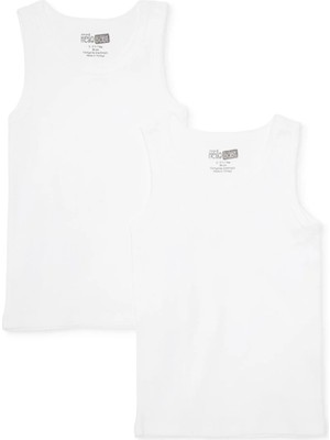 Hellobaby Erkek Bebek 2li Atlet Bisiklet Yaka Atlet