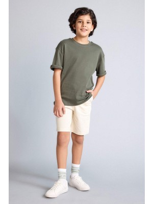 DeFacto Regular Fit Pike Şort Erkek Çocuk B5925A826SM