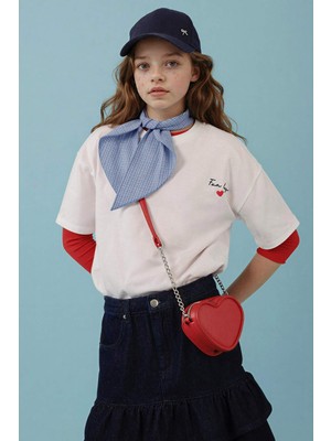 DeFacto Baskılı Tişört Kız Çocuk H1044A826SM