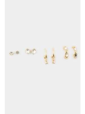 DeFacto Kadın 4'lü Küpe H1761AXNS