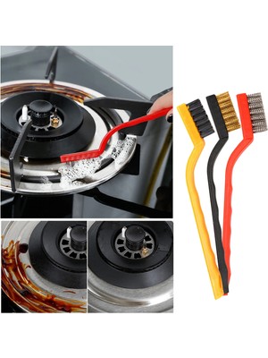 İntora 3 Lü Detay Temizlik Seti Araba -Mutfak Ocak - Fayans Temizlik (Bakır- Demir- Plastik)