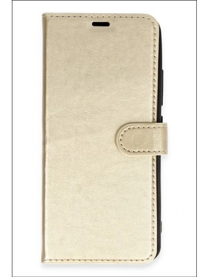 Butik Mey Ithalat®  Tecno Spark 9 Pro Trend S Plus Kapaklı Kılıf - Gold