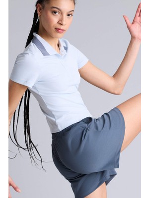 DeFacto Pamuklu Slim Fit Polo Yaka Sporcu Pike Kısa Kollu Polo Tişört H3265AX26SP