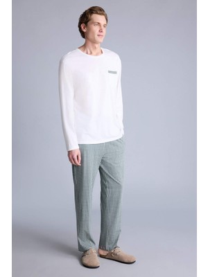 DeFacto Regular Fit Uzun Kollu 2'li Modal Takım G5362AX26SP