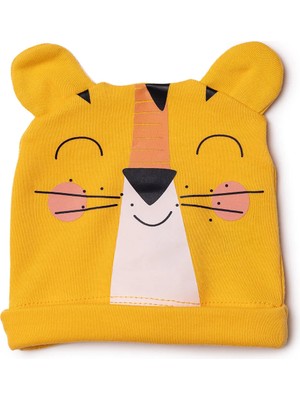 Hellobaby Erkek Bebek Şapka Hayvan Baskılı