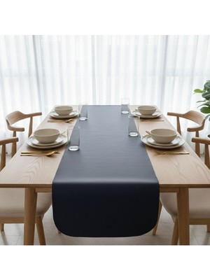 Grand Fine Art 1 Adet Deri Runner Oval KENARLI-40X140 cm