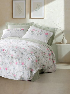 Bilfold Ranforce Nev Takımı Çift Kişilik Olina Yeşil