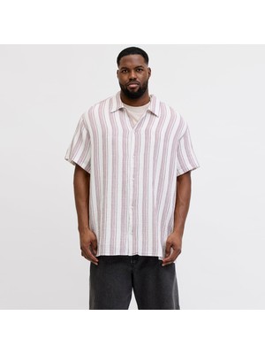 Jack & Jones Büyük Beden Resort Yaka Gömlek -  Nantucket