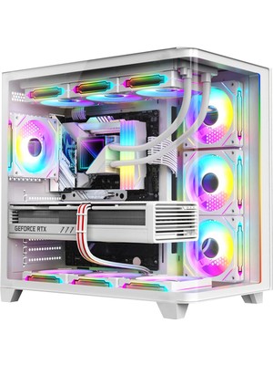 Dragos Orbıt  Ryzen 7 5700  16GB Ram  512GB Nvme  Gigabyte Rtx 5060 8gb  750W Psu  240MM Sıvı Soğutma  Oem Paket