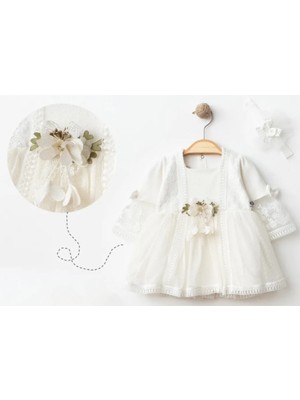 Işıl Baby Dantelli Kız Elbise Saç Bandı