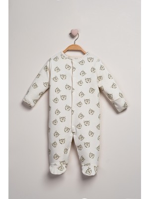 Baby Fou Kendinden Eldivenli Patikli Tulum