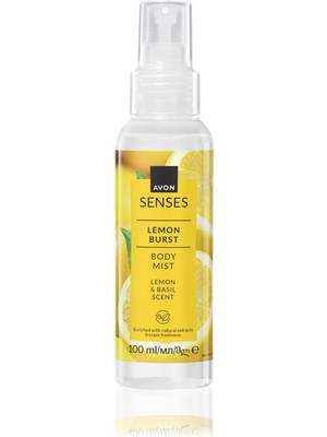 Avon Senses Lemon Burst Limon ve Reyhan Kokulu Vücut Spreyi 100 ml