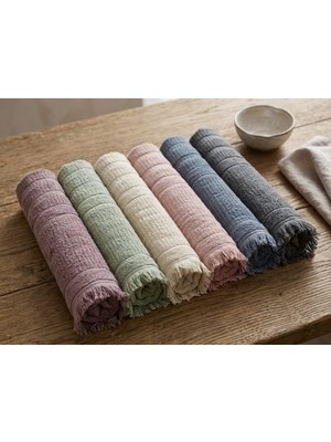 Marka %100 Pamuk El&yüz Havlusu 50X90 cm 6'lı