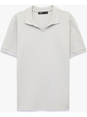 Koton Regular Fit Kısa Kollu Pamuklu Polo Yaka Tişört