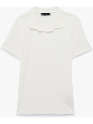 Koton Kısa Kollu Pamuklu Slim Fit Polo Yaka Tişört
