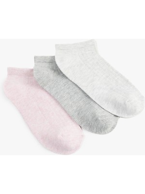 Koton 3'lü Patik Çorap Seti